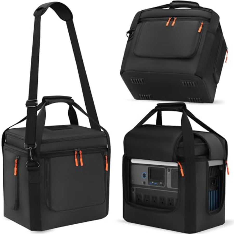 Anker Power Station Solix C1000 - Anker SOLIX C1000/C1000 Gen 2/C800/C800 Plus対応のキャリングバッグ、防水底付きのパワーステーション収納ケース
