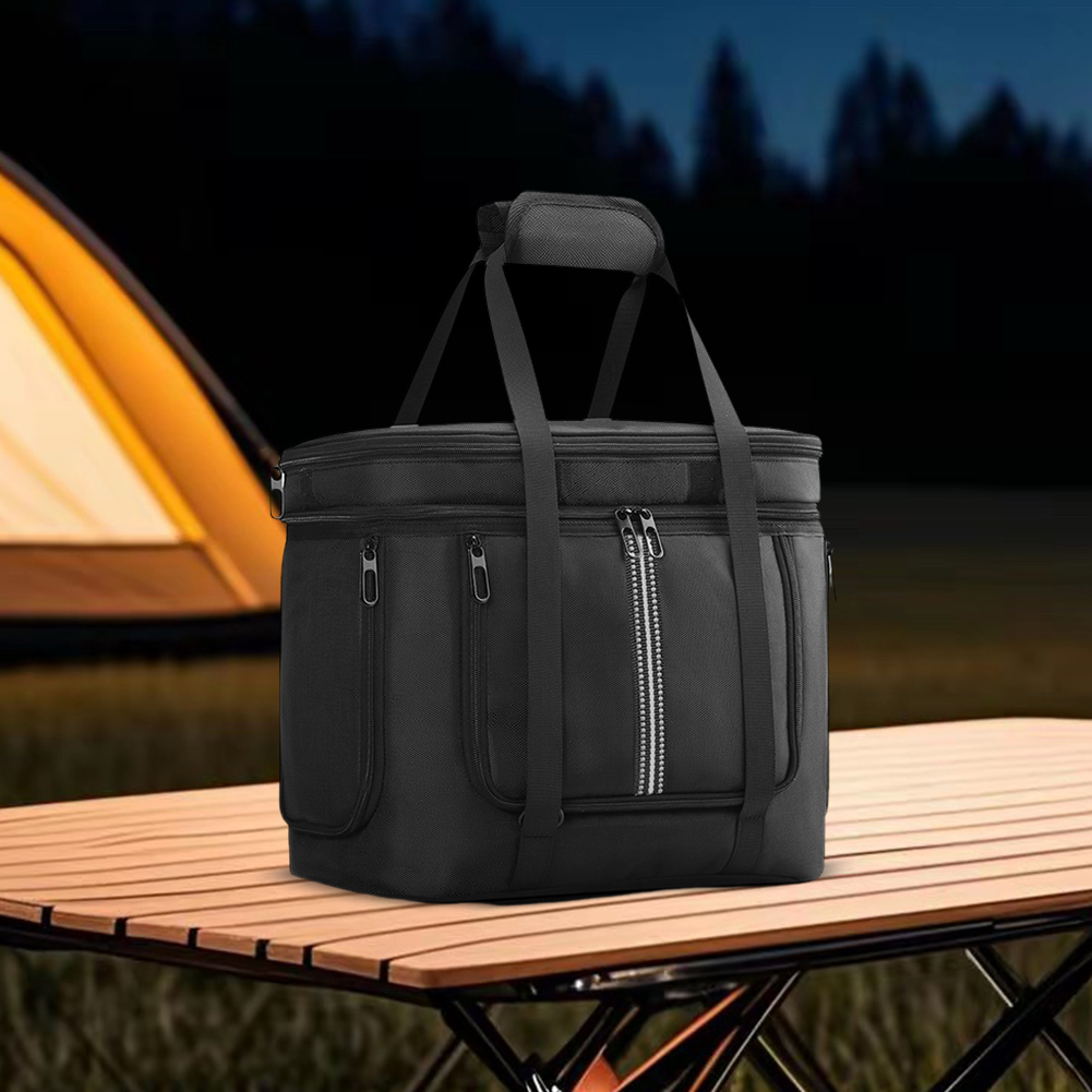 Anker Power Station Solix C1000 - Anker SOLIX C1000 ポータブル電源用キャリングケース、トラベルキャリーバッグ、ショルダーストラップとハンドル付き保護ケース