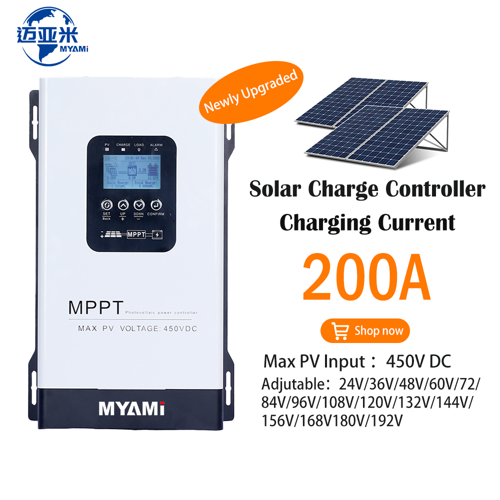 MPPTソーラー充電コントローラー 200A 調整可能 24 - Mppt Charge Controller のレビューと価格