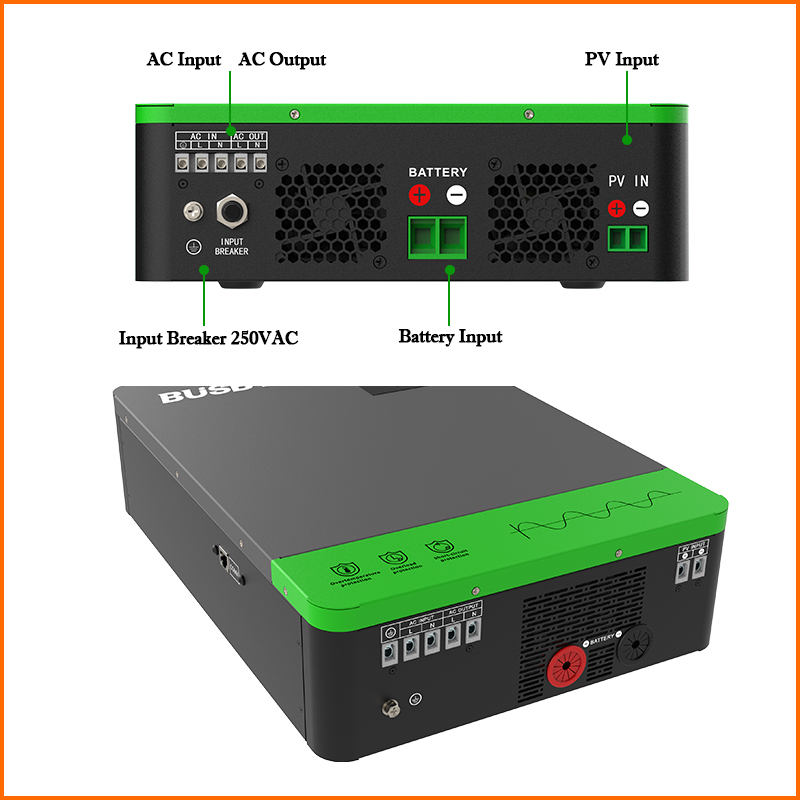 純粋な正弦波ハイブリッドソーラーインバーター,MPPT,4. - Mppt Charge Controller のレビューと価格