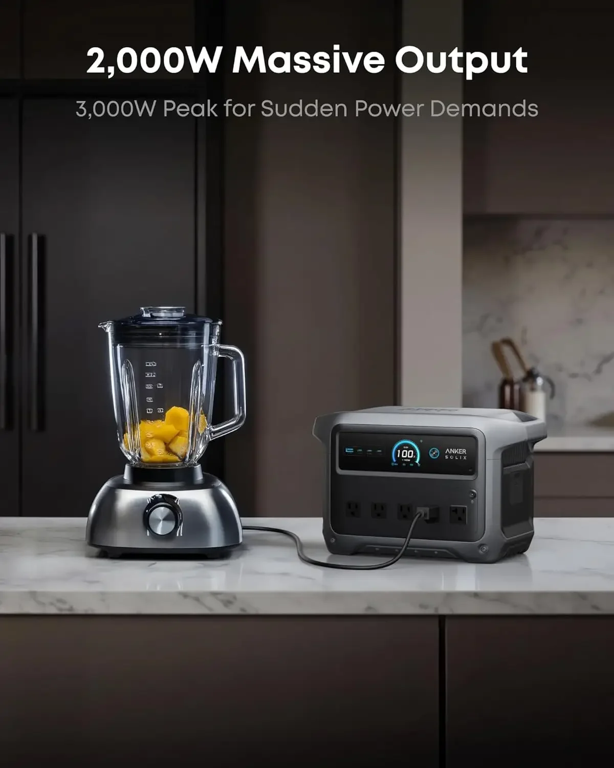 Anker SOLIX C1000 Gen 2 ポータブル電 - Anker Power Station Solix C1000 のレビューと価格