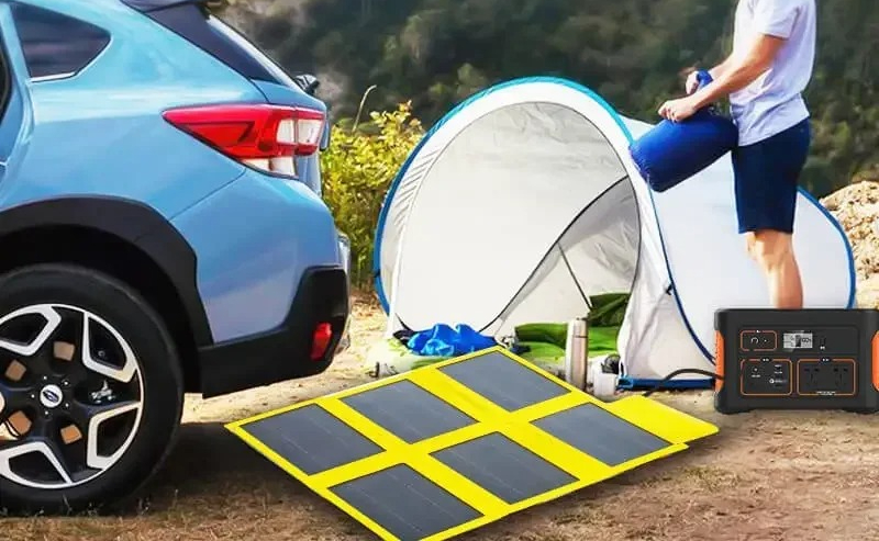 折りたたみ式パネル携帯電話 ポータブルパネル充電器 折りたた - Folding Solar Panel のレビューと価格