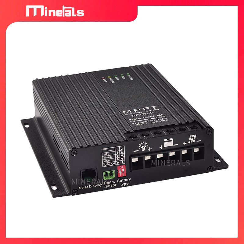 20A MPPTコントローラー 12V/24Vバッテリー充電 - Mppt Charge Controller のレビューと価格