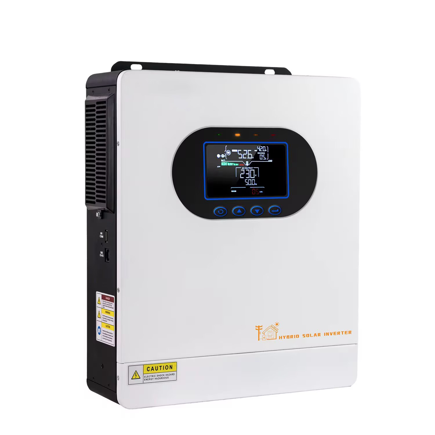 ハイブリッドソーラーインバーター 6.2KW 48V 単相  - Mppt Charge Controller のレビューと価格