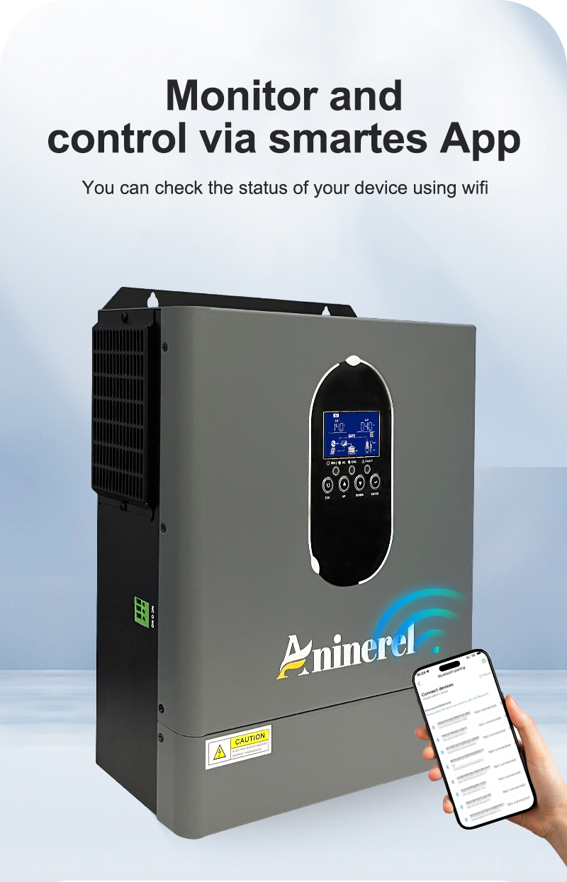Aninerel 4.2KW 24V 新型 110-120V - Mppt Charge Controller のレビューと価格