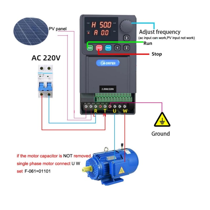 15KW PVシリーズ可変周波数ドライブ装置 三相380v  - Mppt Charge Controller のレビューと価格
